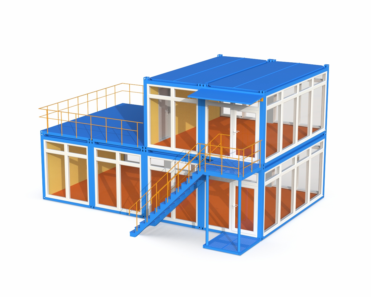 Модульное здание DAARTS Container