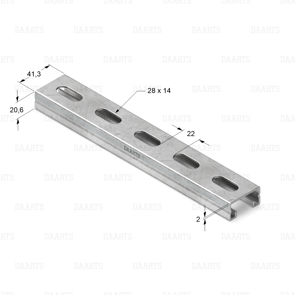 С размерами  Профиль монтажный  DAARTS DS MQL 41х21.png
