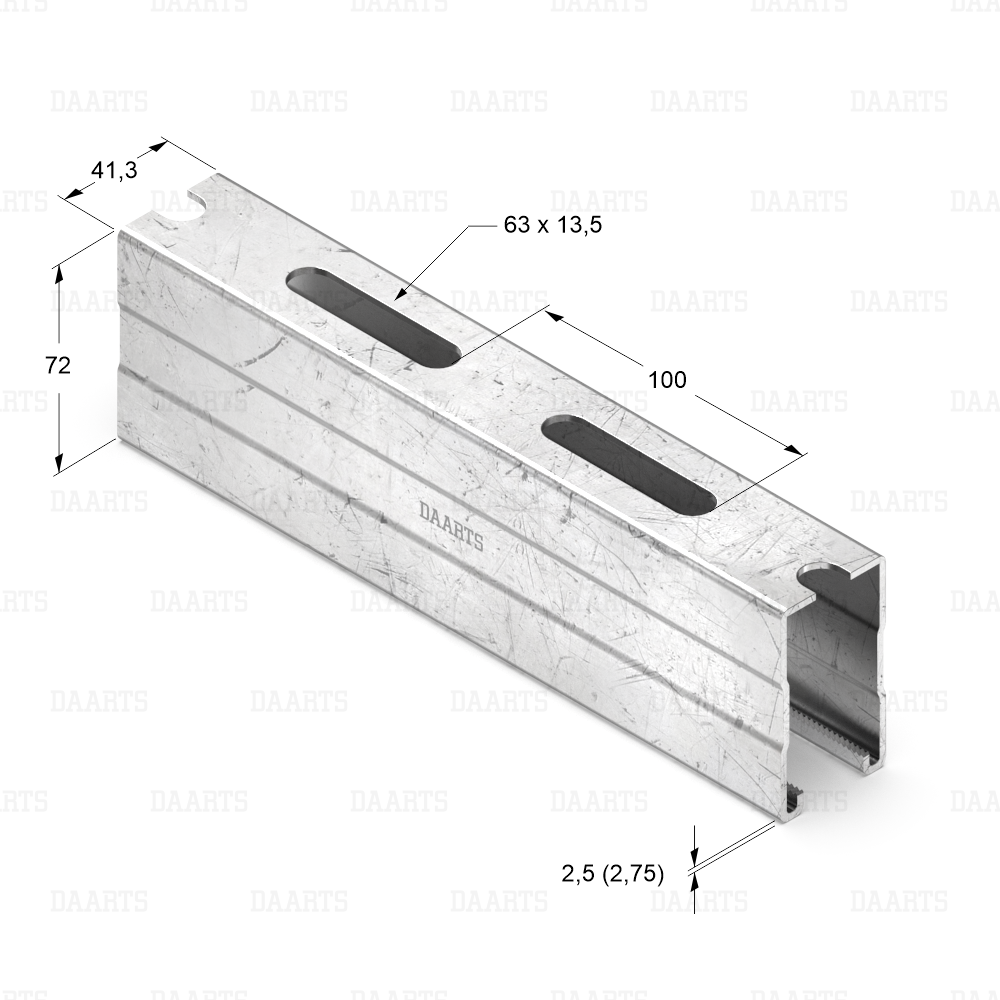 С размерами Профиль монтажный DAARTS DS MQL 41х72.png